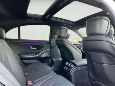 2021 Mercedes-Benz S-Class S 500 6 Cylinders Engine Silver Black