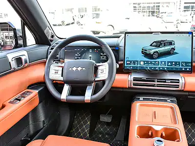 2025 BYD Leopard Other Hybrid 4 Cylinders Engine Green Tan SUV