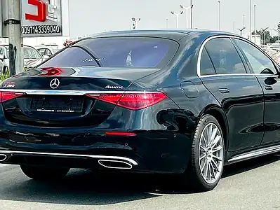 2022 Mercedes-Benz S-Class S 580 8 Cylinders Engine Black Sedan