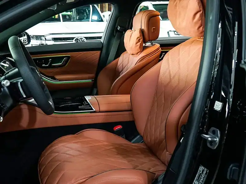 2026 Mercedes-Benz S 500 6 Cylinders Engine Black Tan GCC Specs