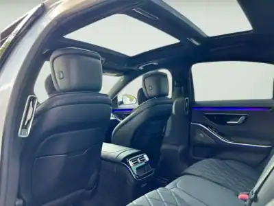 2021 Mercedes-Benz S-Class S 500 6 Cylinders Engine Silver Black