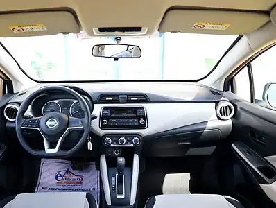 2022 Nissan Sunny S 4 Cylinder Engine Petrol GCC Specs White Beige