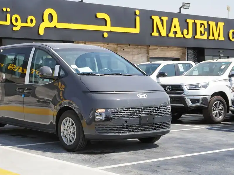 2025 Hyundai Staria 3.5 litre V6 Engine Petrol Grey Black Van