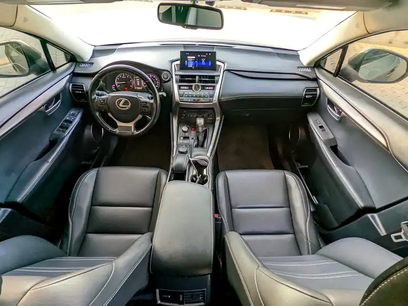 2017 Lexus NX-Series NX 200t 4 Cylinders Engine Silver Black