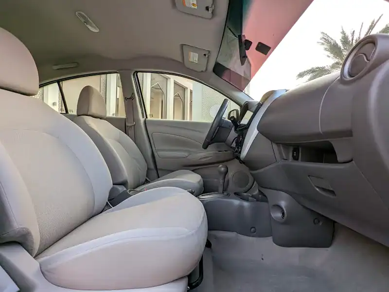 2018 Nissan Sunny SV 4 Cylinders Engine Petrol White Beige Sedan