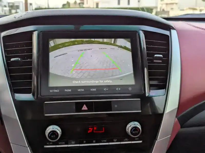 2021 Mitsubishi Montero Sport Signature Edition 6 Cylinders Engine Silver Red