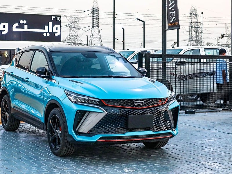 Geely Coolray 1.5TD Basic GS 2025 Geely Coolray 1.5L Turbo FWD Blue Black