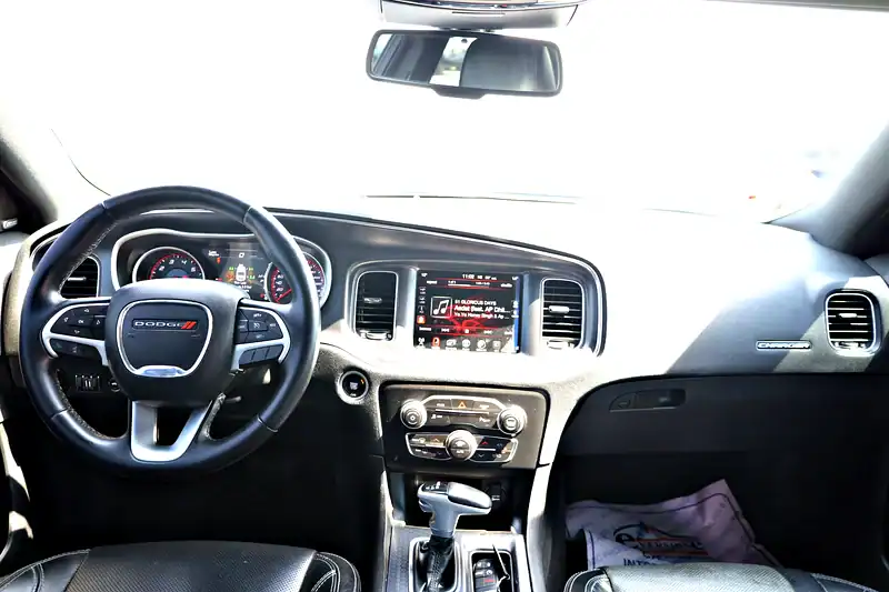 2017 Dodge Charger SXT MID 6 Cylinders Engine GCC Specs Black Sedan