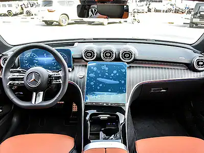 2026 Mercedes-Benz C-Class C200 4 Cylinders Engine Black Tan GCC Specs