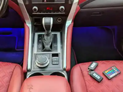 2021 Mitsubishi Montero Sport Signature Edition 6 Cylinders Engine Silver Red