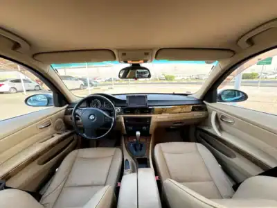 2007 BMW 3-Series 323i 6 Cylinders Engine Black Beige Sedan