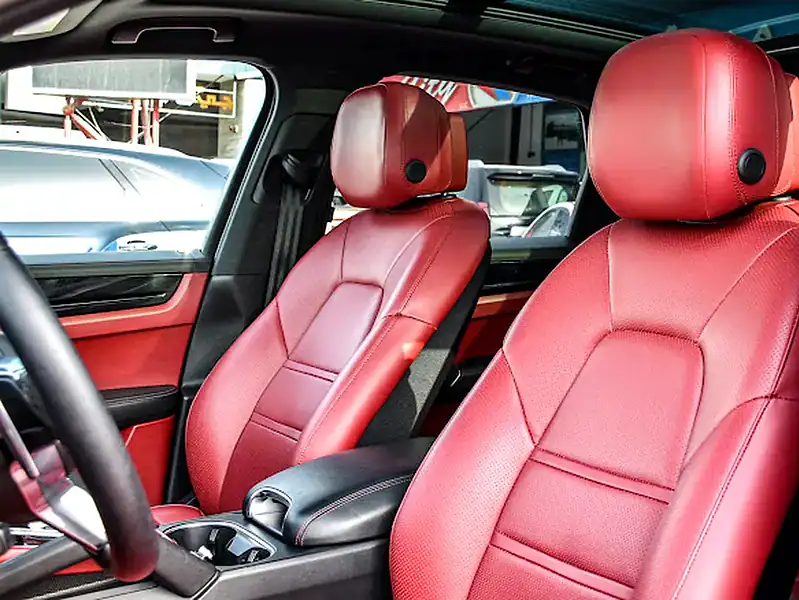 2019 Porsche Cayenne Coupe 6 Cylinders Engine Black Red SUV