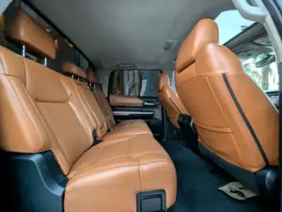 2015 Toyota Tundra Crewmax Limited 8 Cylinders Engine Grey Brown