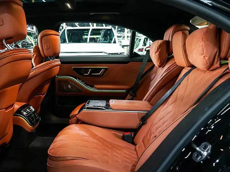 2026 Mercedes-Benz S 500 6 Cylinders Engine Black Tan GCC Specs