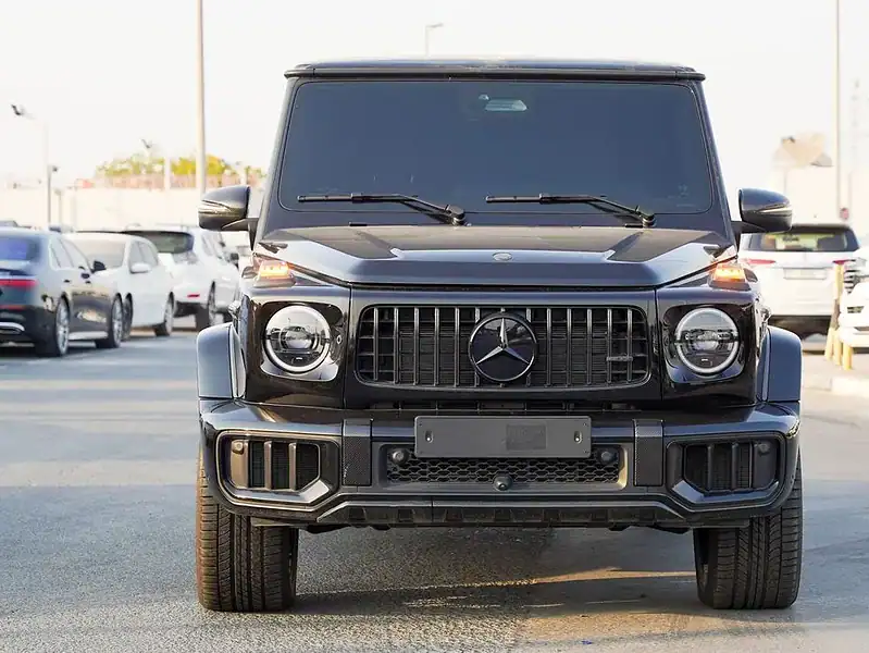 2025 Mercedes-Benz G 63 AMG 8 Cylinders Engine Black Red SUV