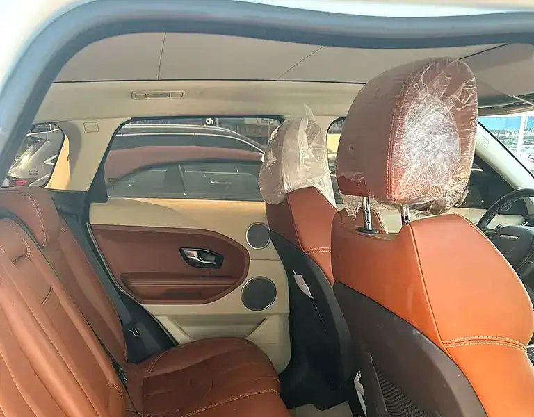 2013 Land Rover Range Rover Evoque HSE 4 Cylinder Engine White Tan