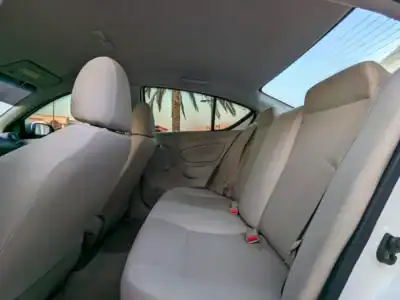 2018 Nissan Sunny SV 4 Cylinders Engine Petrol White Beige Sedan