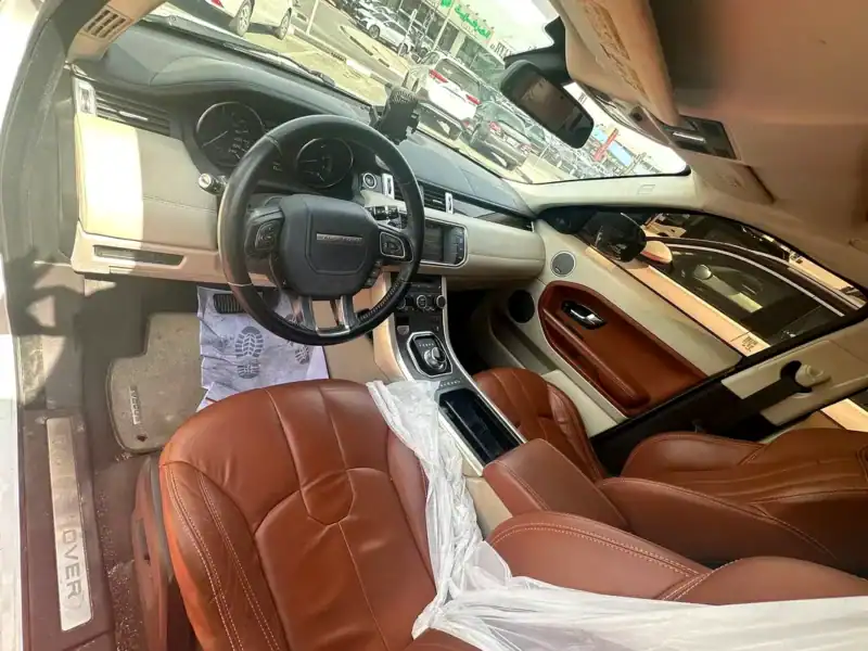 2013 Land Rover Range Rover Evoque HSE 4 Cylinder Engine White Tan