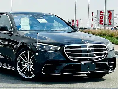 2022 Mercedes-Benz S-Class S 580 8 Cylinders Engine Black Sedan