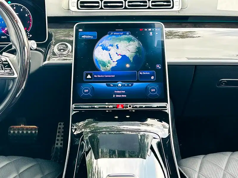 2022 Mercedes-Benz S-Class S 580 8 Cylinders Engine Black Sedan