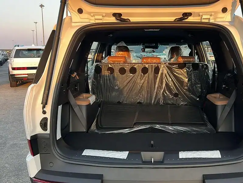 Hyundai Santa Fe 2025 Hyundai Santa Fe 2.5L AT Petrol 4x2 White Tan