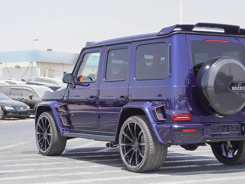 2024 Mercedes-AMG G 63 BRABUS 800 8 Cylinders Engine Blue Orange