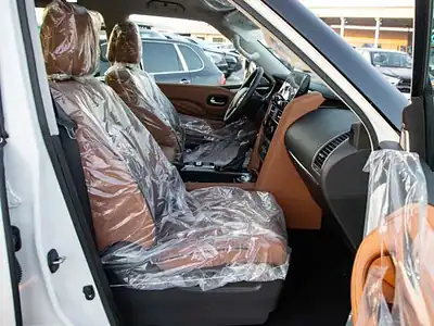 2025 Infiniti QX80 5.6 litre V8 Engine Petrol GCC Spec 0KM White Tan