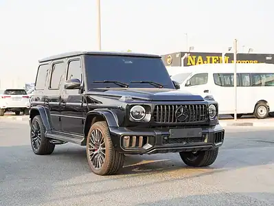 2025 Mercedes-Benz G 63 AMG 8 Cylinders Engine Black Red SUV