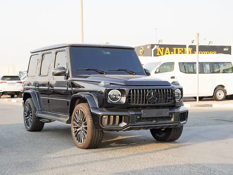 2025 Mercedes-Benz G 63 AMG 8 Cylinders Engine Black Red SUV