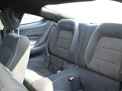 2015 Ford Mustang Premium Ford 3.7 litre 6 Cylinder Engine Yellow Black