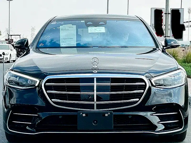2022 Mercedes-Benz S-Class S 580 8 Cylinders Engine Black Sedan