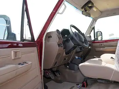 2025 Toyota Land Cruiser Pick Up LX 4.0 litre V6 Engine Burgundy Beige