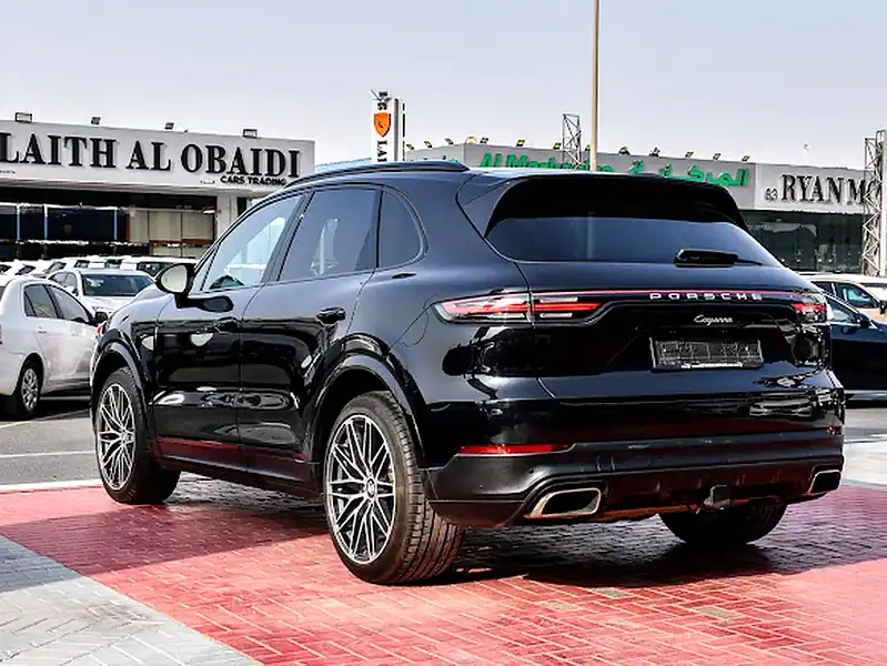 2019 Porsche Cayenne Coupe 6 Cylinders Engine Black Red SUV