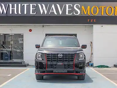 Nissan Patrol 2026 Nissan Patrol NISMO 3.5L Twin-Turbo Black Red