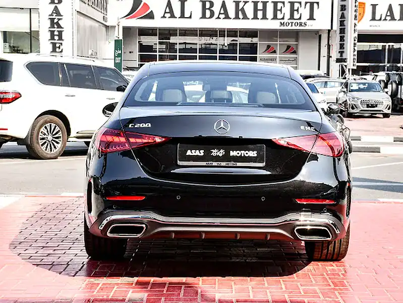 2026 Mercedes-Benz C-Class C200 4 Cylinders Engine Black Tan GCC Specs