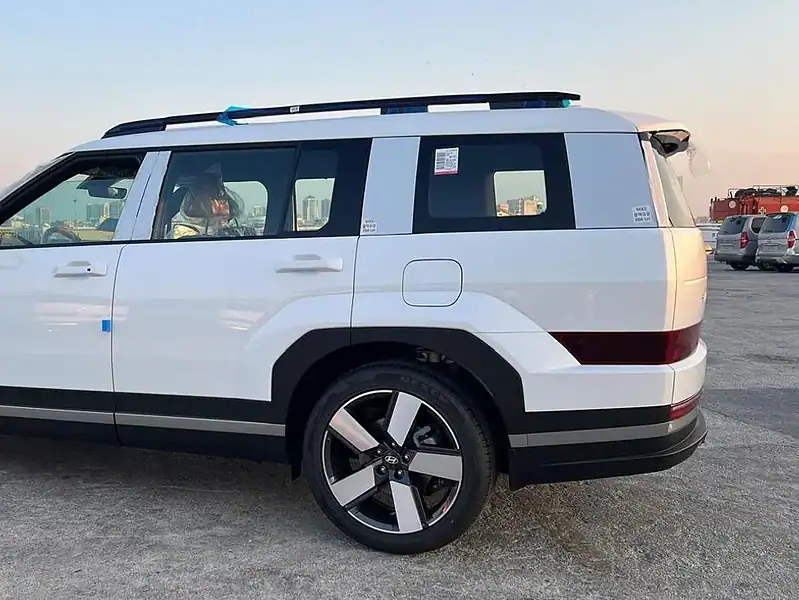 Hyundai Santa Fe 2025 Hyundai Santa Fe 2.5L AT Petrol 4x2 White Tan