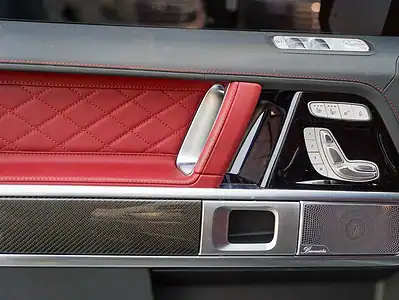 2025 Mercedes-Benz G 63 AMG 8 Cylinders Engine Black Red SUV