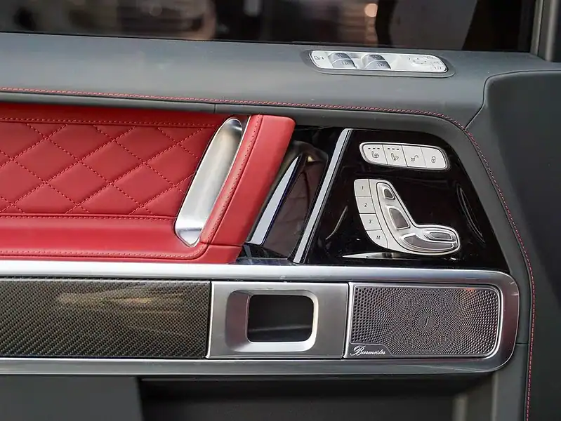 2025 Mercedes-Benz G 63 AMG 8 Cylinders Engine Black Red SUV