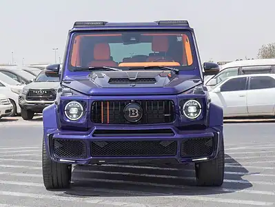 2024 Mercedes-AMG G 63 BRABUS 800 8 Cylinders Engine Blue Orange