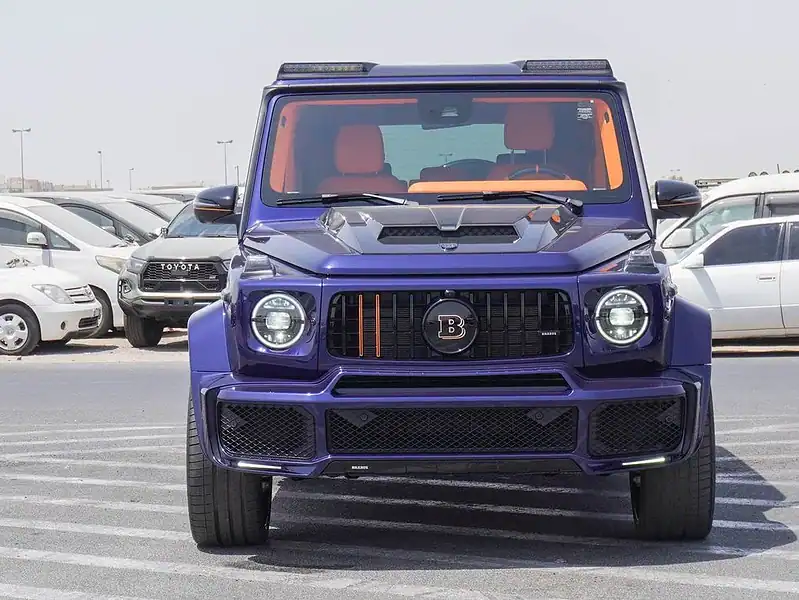 2024 Mercedes-AMG G 63 BRABUS 800 8 Cylinders Engine Blue Orange