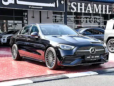 2026 Mercedes-Benz C-Class C200 4 Cylinders Engine Black Tan GCC Specs