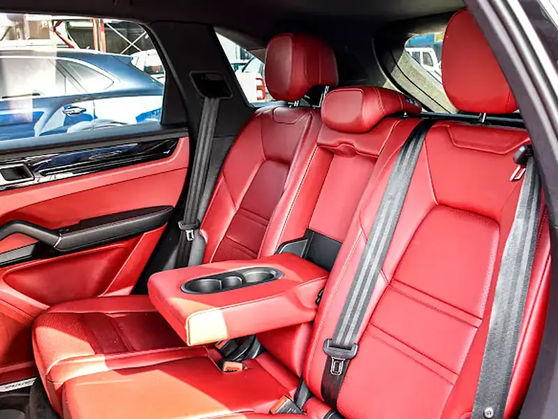 2019 Porsche Cayenne Coupe 6 Cylinders Engine Black Red SUV