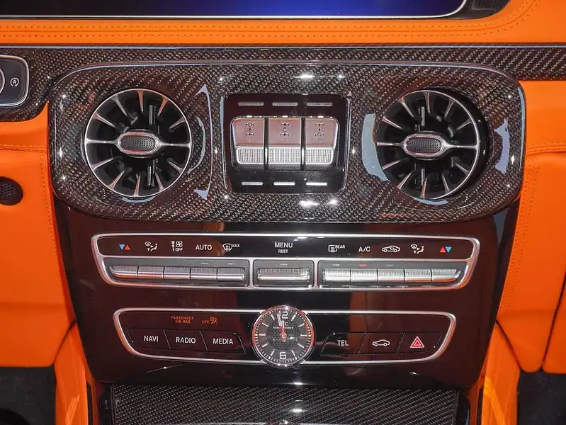 2024 Mercedes-AMG G 63 BRABUS 800 8 Cylinders Engine Blue Orange