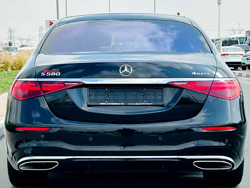 2022 Mercedes-Benz S-Class S 580 8 Cylinders Engine Black Sedan