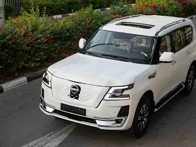 2024 Nissan Patrol TITANIUM SE 3.8 litre GCC Spec 0KM White Tan
