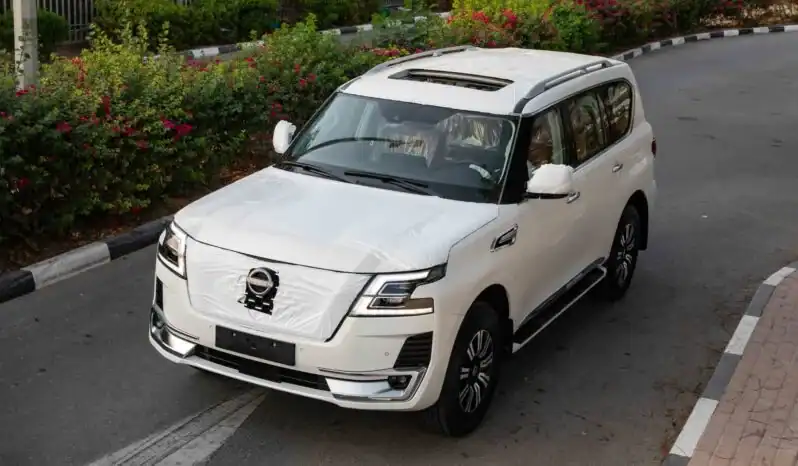 2024 Nissan Patrol TITANIUM SE 3.8 litre GCC Spec 0KM White Tan