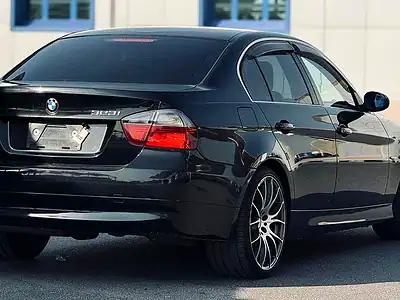 2007 BMW 3-Series 323i 6 Cylinders Engine Black Beige Sedan