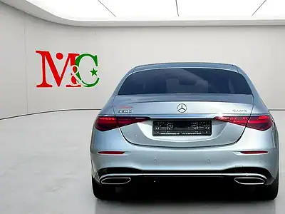 2021 Mercedes-Benz S-Class S 500 6 Cylinders Engine Silver Black