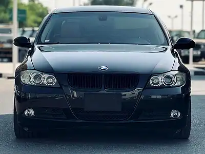 2007 BMW 3-Series 323i 6 Cylinders Engine Black Beige Sedan