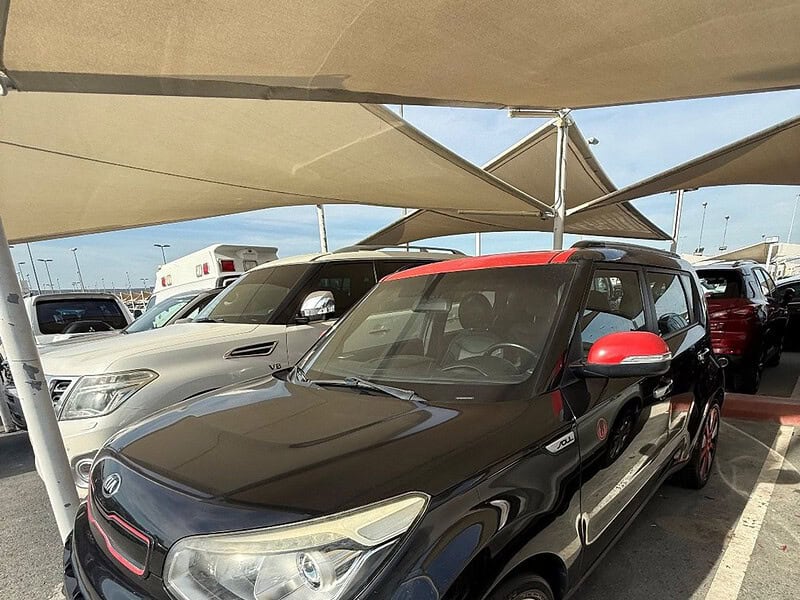 2015 Kia Soul EX 1.6 litre 4 Cylinder Engine Petrol Black GCC Specs